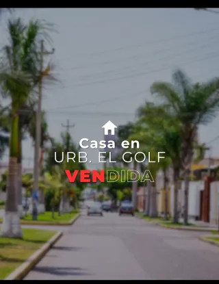 Propiedad vendida en Urb. El Golf